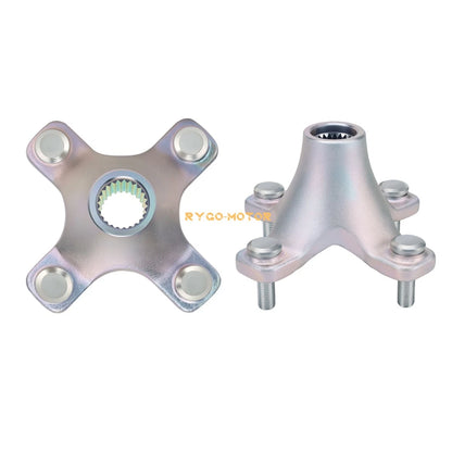 2 x Rear Wheel Axle & Hubs for Honda TRX250X/TRX250EX (2017–2020, 2001–2008)