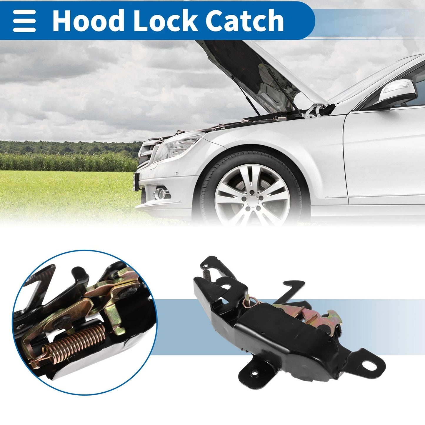 Bonnet Latch Assembly for Toyota 4Runner (1991-1995) 1 x Quality Replacement