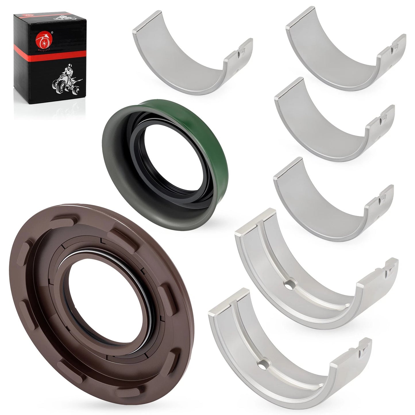 Main Crankshaft Crank Bearing w Seal for Polaris Sportsman 800 EFI (2005–2009)