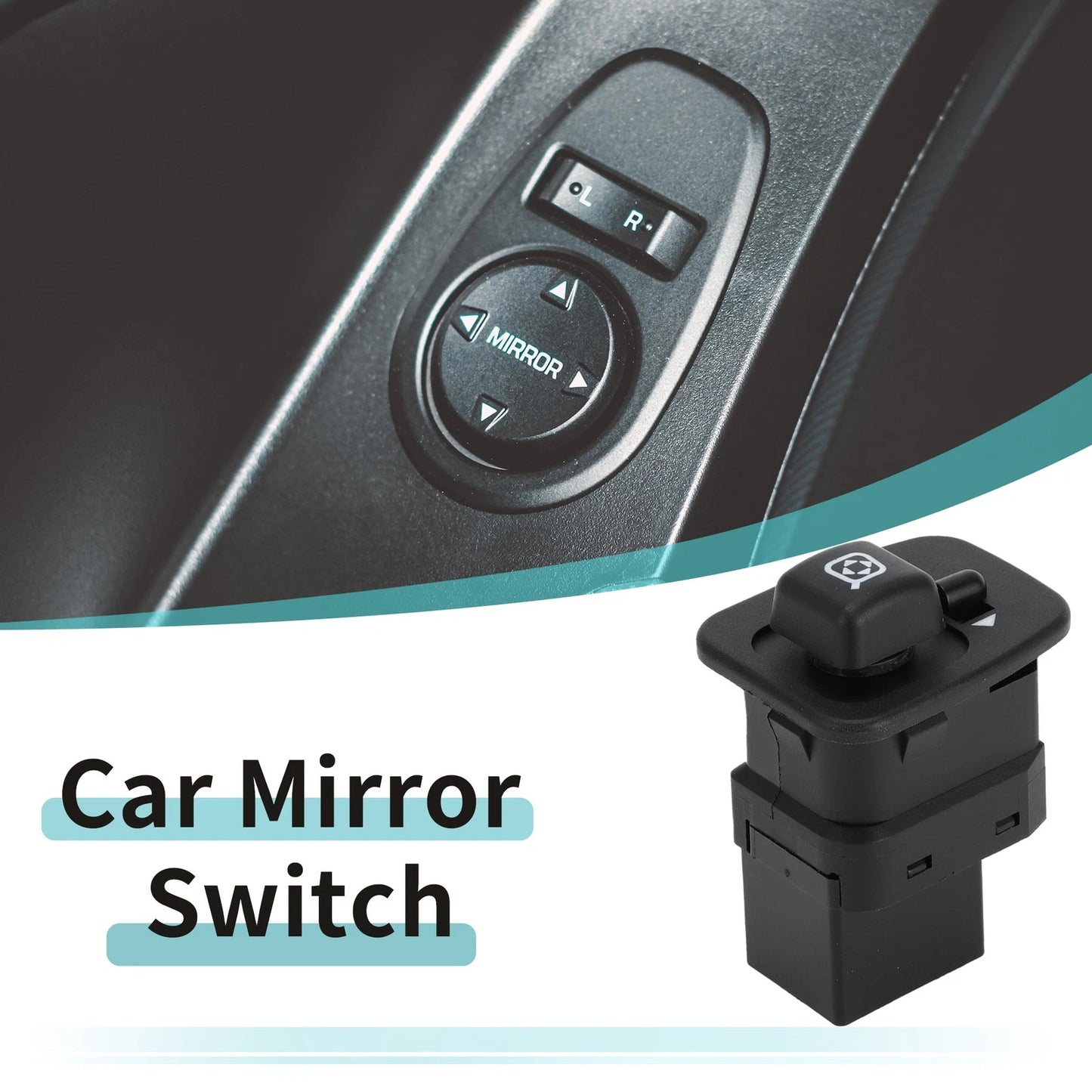 Car Mirror Switch for Ford Explorer, E-150, Crown Victoria (1992-2011)