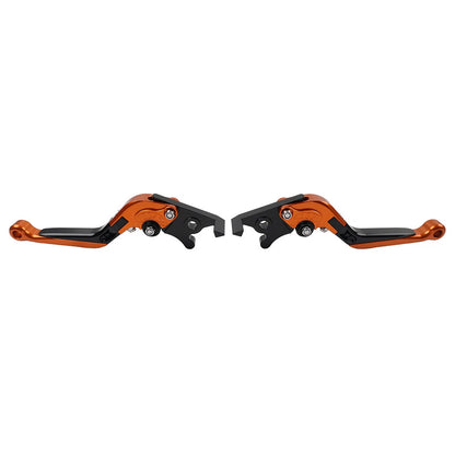 Orange Extendable Brake Clutch Levers for Honda CBR1000RR, CB1000R (2004-2016)