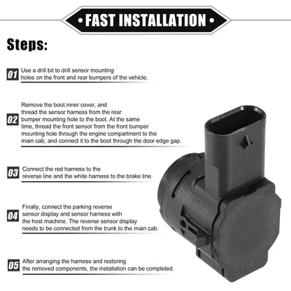 Rear Bumper Reverse Parking Assist Sensor for BMW 330i (2019-2023)