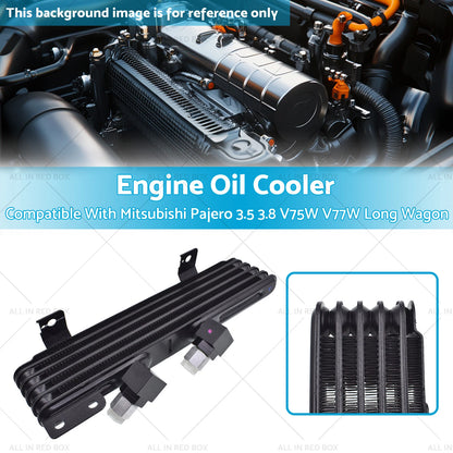 Engine Oil Cooler for Mitsubishi Pajero 3.5 3.8 V75W V77W (1999-2006)