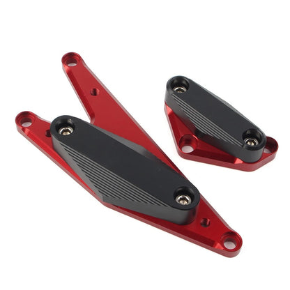 Engine Case Slider Protector Cover Red for SUZUKI Bandi 1250 GSF1250 (2007-2017)