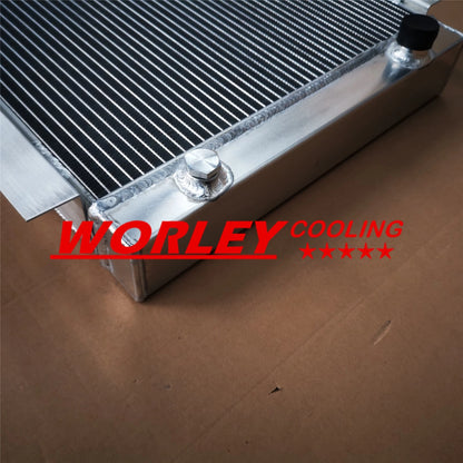 44mm Aluminum Radiator for Ford Escort Mk1 Mk2 RS2000 (1968-1980)