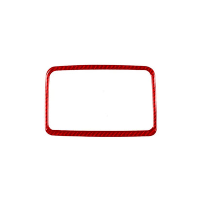 Carbon Fiber Dashboard Storage Box Cover Trim for Ford Ranger (2019-2022)