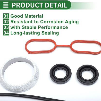 Engine Valve Cover Gasket Kit for Toyota Prius 1.8L L4 (2010-2020) 1 Set