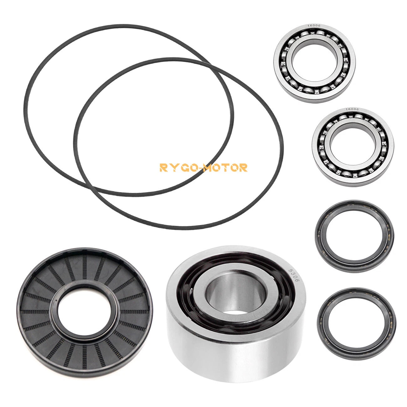 Front Differential Bearings Seals Kit for Polaris ACE 325-500-570-900 Brutus HD
