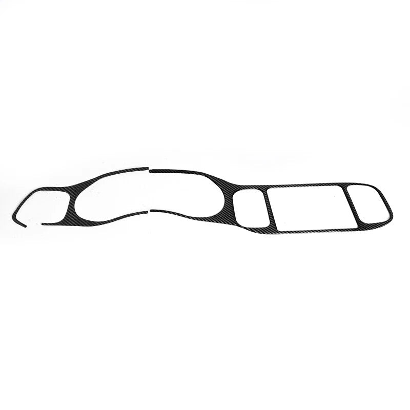 Dashboard Radio Trim Cover Sticker for Dodge Charger 2011-2014 Carbon Fiber