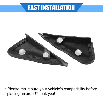 Left Right Mirror Corner Triangle Fender Covers for Toyota Land Cruiser