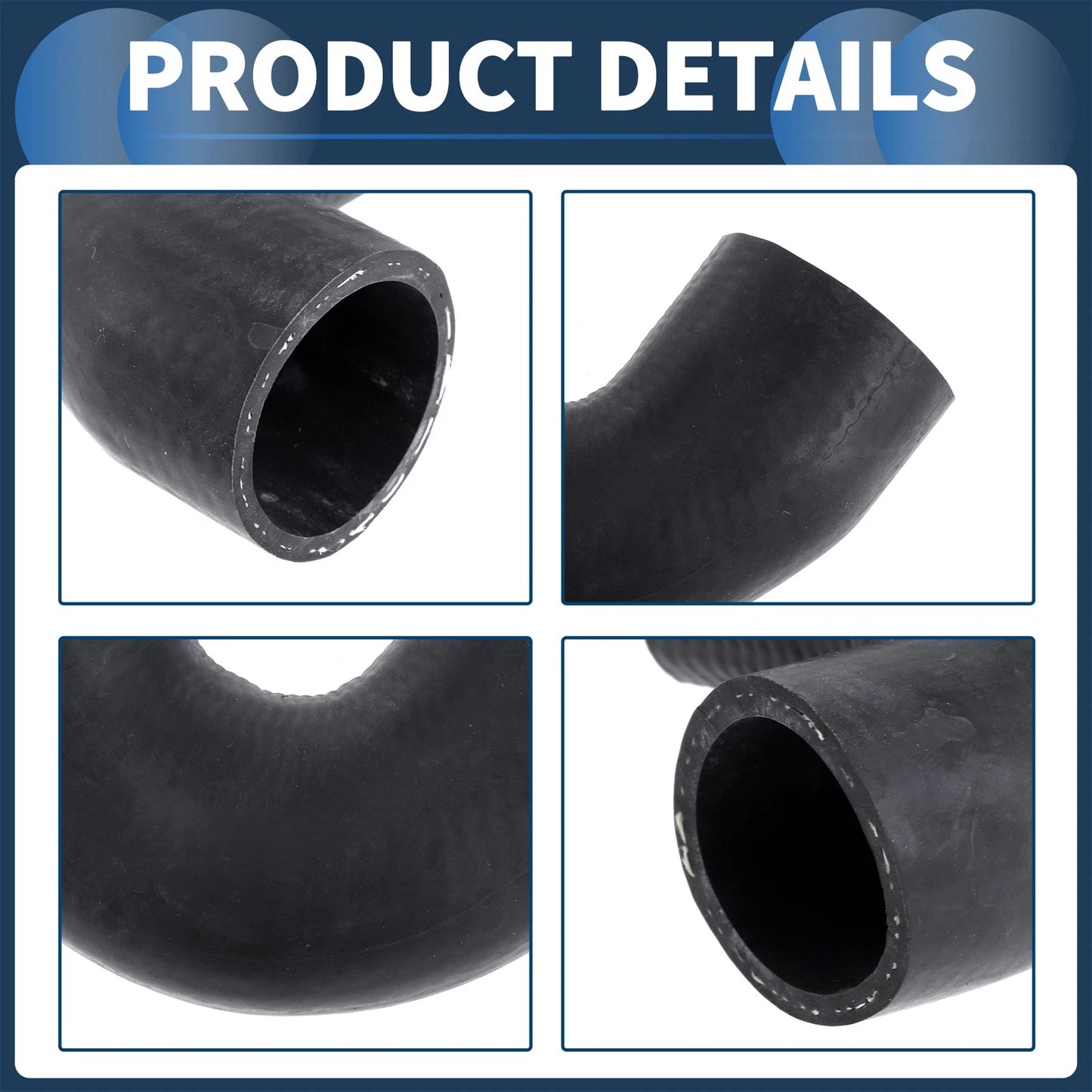 Radiator Hose for BMW X5, X6 2011-2014, 2 x Rubber Hose