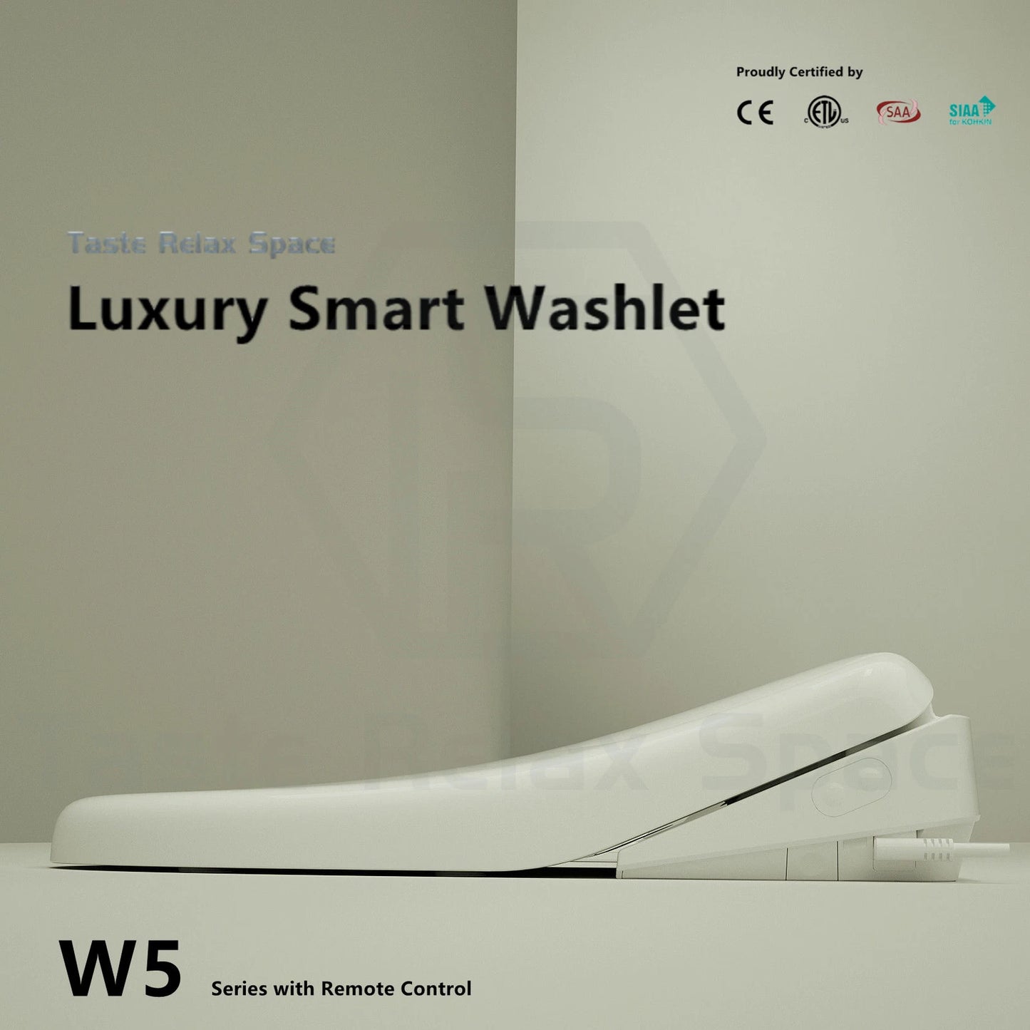 Electric Warm Seat Bidet Cover for Spa Hygiene - Smart Hot Cold Massage