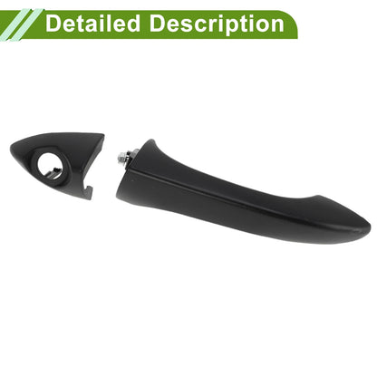 Exterior Door Handle for BMW X5 E53 2000-2006 Black Front Left