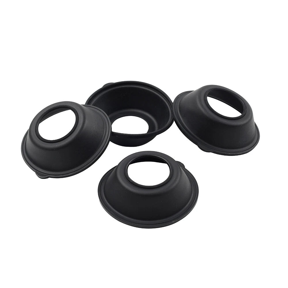 4Pcs Rubber Carburetor Diaphragms for Suzuki GS200 GN200