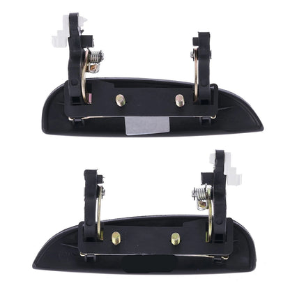 4pc Outer Door Handle Set Black for Kia Rio (2002-2005)