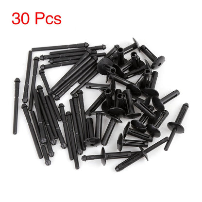 30pcs Nylon Bumper Fastener Clips for Dodge Chrysler