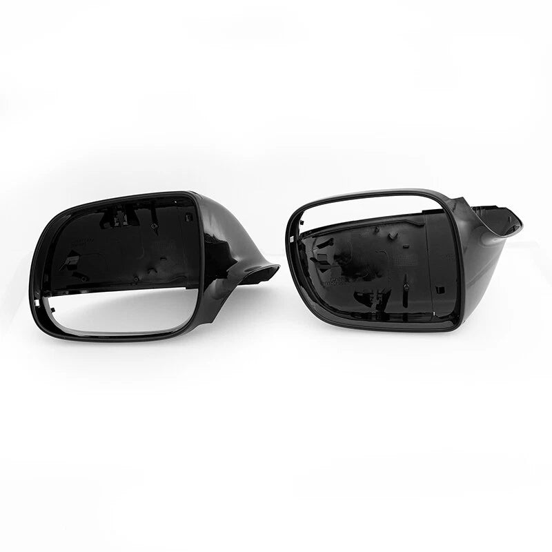 2 x Glossy Black Side Mirror Covers for Audi Q5 SQ5 Q7 (2008-2017)
