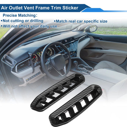 Air Condition Outlet Vent Trim Cover Frame 1 Pair for Toyota Camry