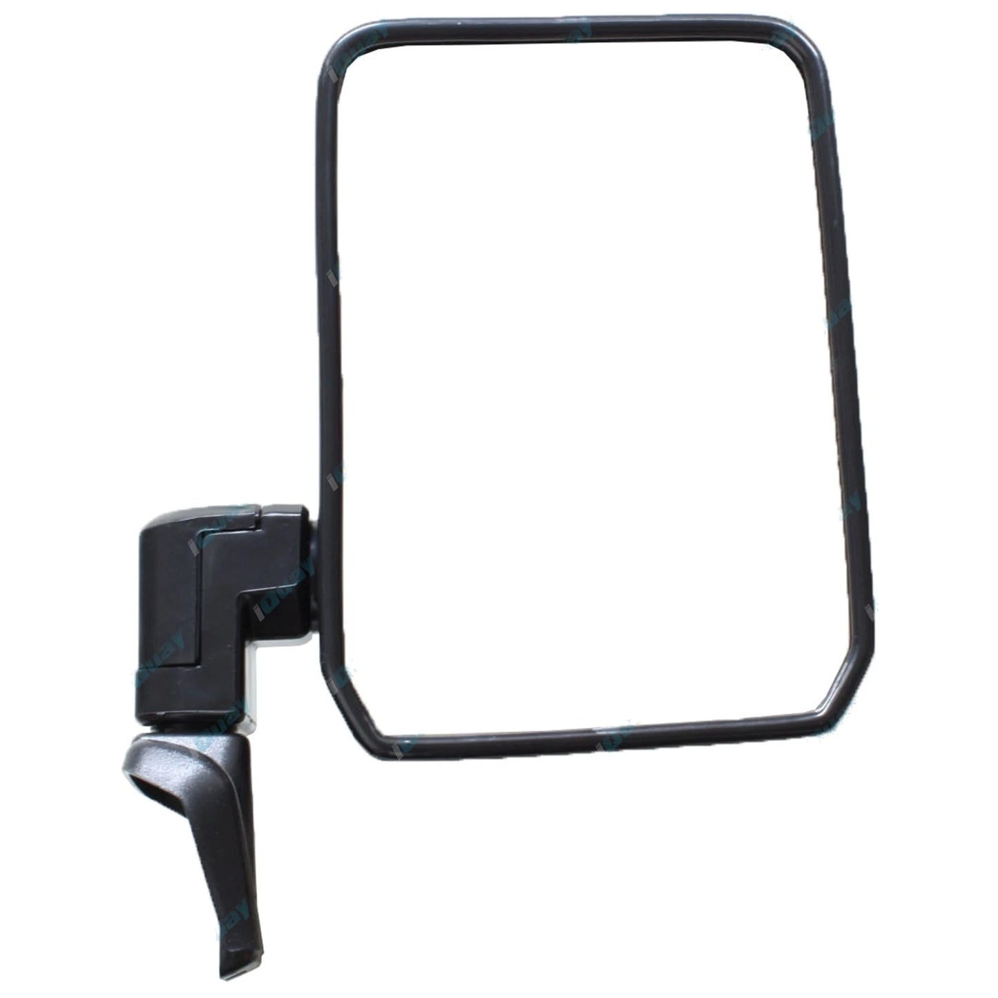 Large Door Wing Mirror BLACK Right for Toyota Landcruiser 60 Series (1987-1990)