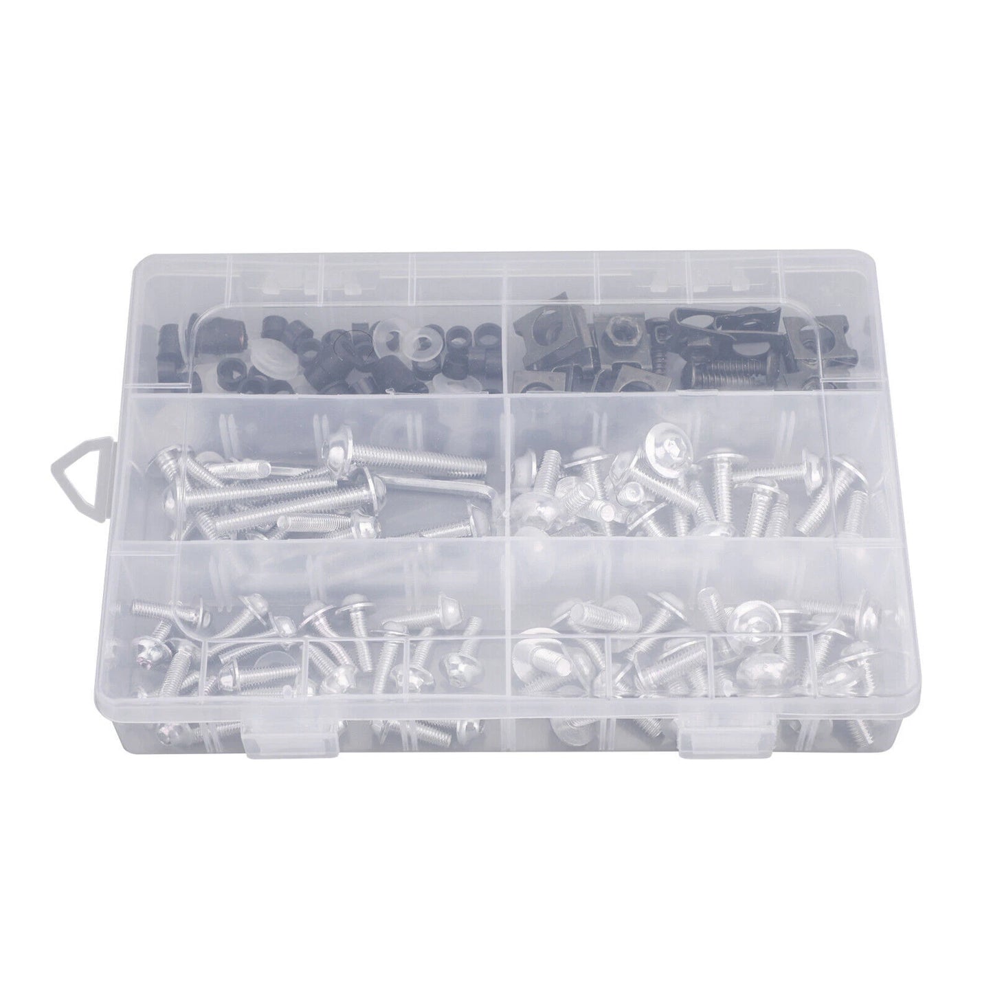 177 x Fairing Screws Silver Bolts Trim M5/M6