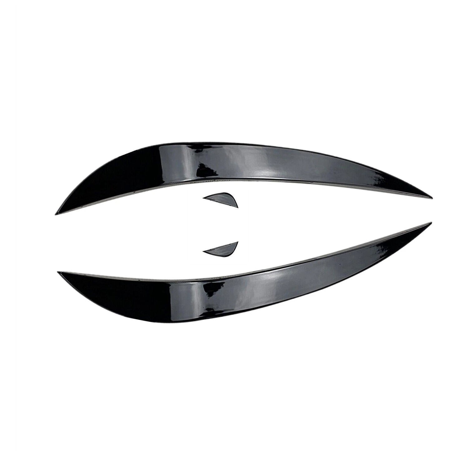 Front Side Spoiler Trim + Fog Light Covers for VW Golf 6 (2008-2013)