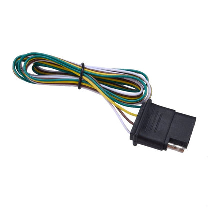 4 Pin Flat Trailer Wiring Harness Extension Connector for Car