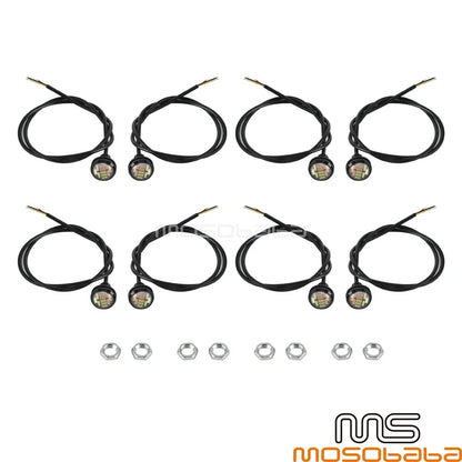 23mm LED DRL Turning Signal Lights for Harley Softail Fat Bob (2018-2023)