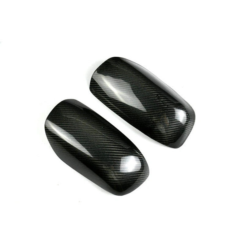 Carbon Fiber Stick-on Side Mirror Cover Caps for Subaru Impreza WRX STI 2006-07