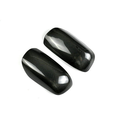 Carbon Fiber Stick-on Side Mirror Cover Caps for Subaru Impreza WRX STI 2006-07