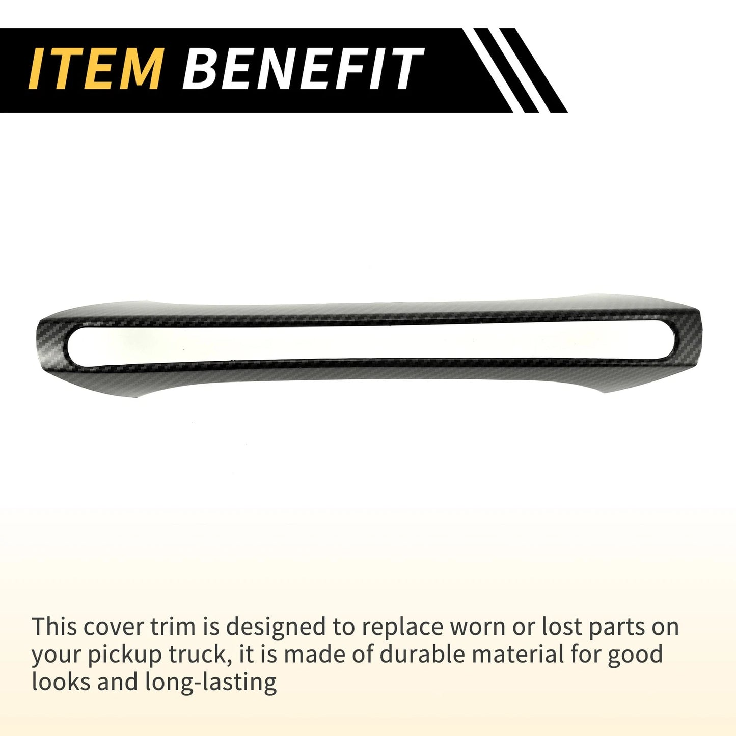 Glove Box Handle Switch Cover Trim for Jeep Wrangler JK 2 Door (2007-2018)