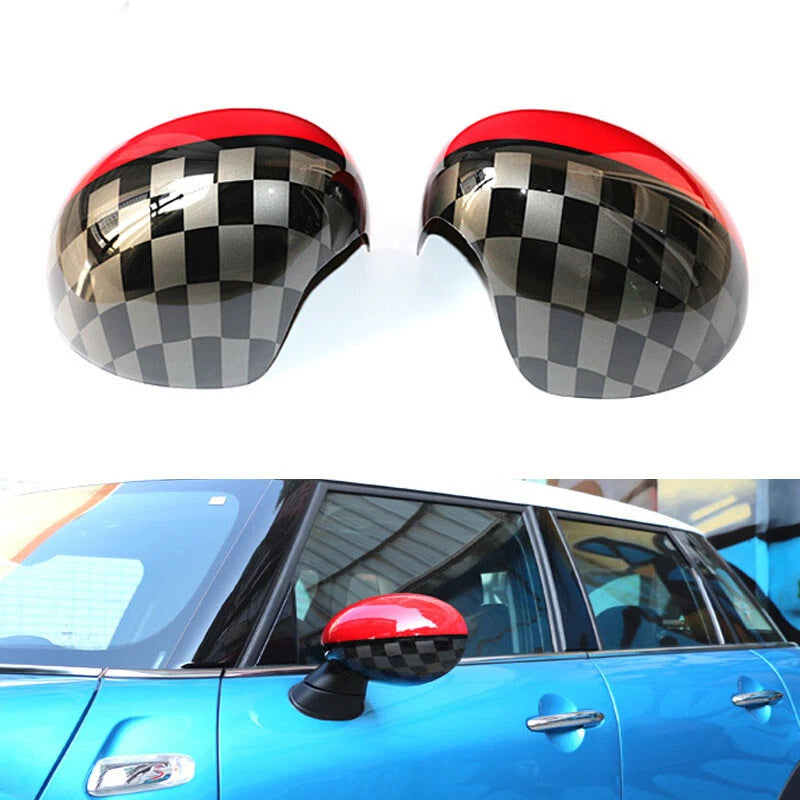 Car Side Mirror cover Caps JCW Design Fit For Mini Cooper F55 F56 F57 F60 JCW