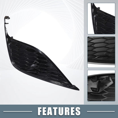 Front Left Fog Light Grille Cover for Toyota Camry SE XSE (2018-2023)