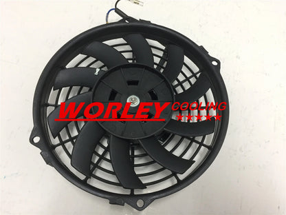 9" Electric Thermo Curved Blade Fan & Mounting for NSW