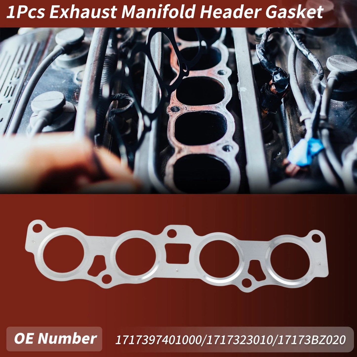 Exhaust Manifold Header Gasket for Toyota SCP92-BEXEK (2005–2012)