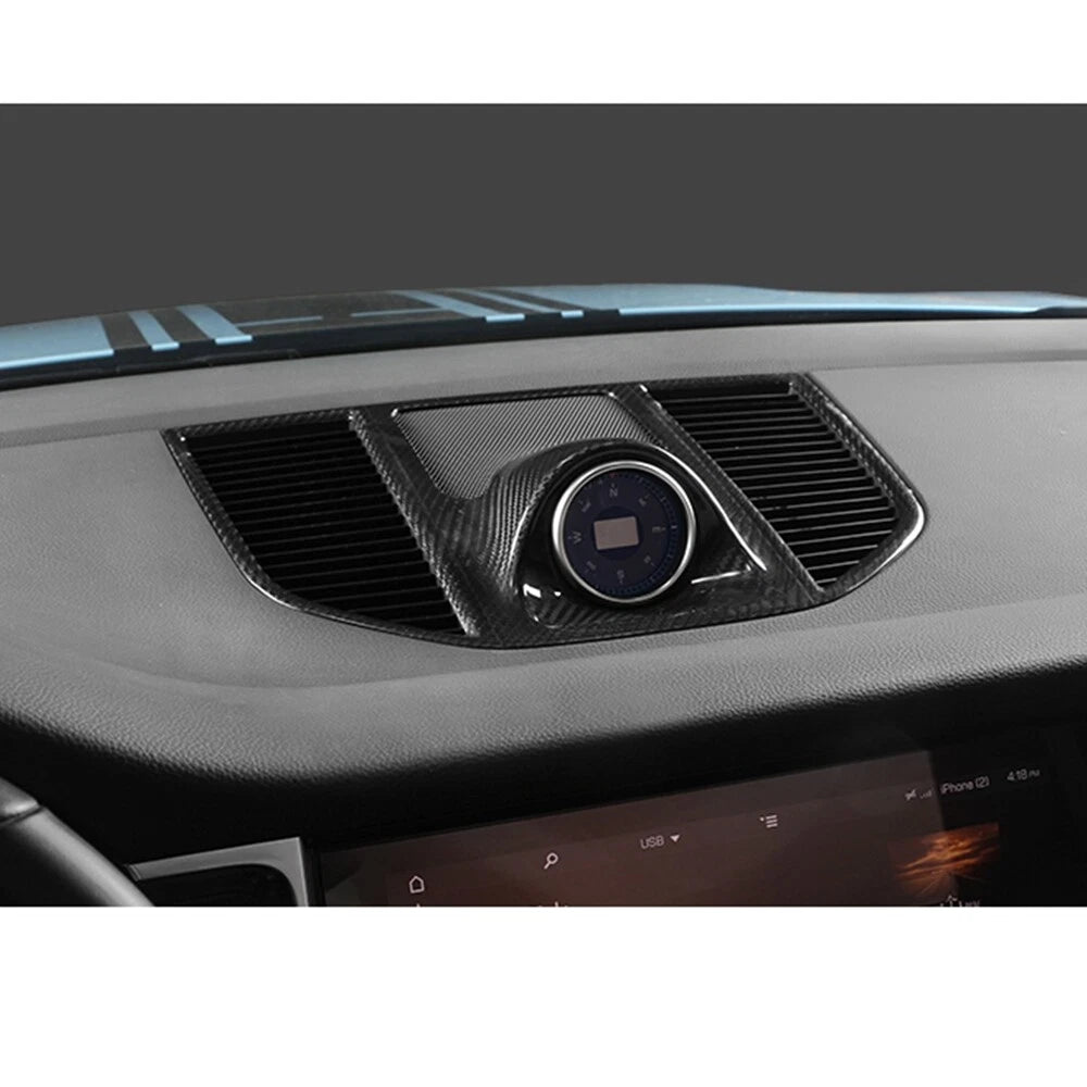 Carbon Fiber Inner Center Air Vent Cover for Porsche Macan (2014-2023)