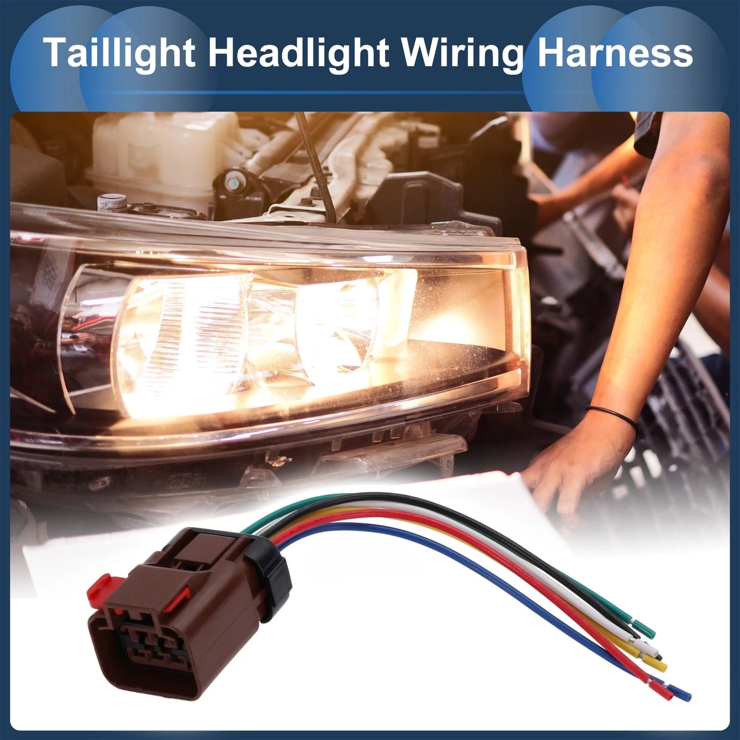 Headlight Wiring Harness Assembly for Jeep Grand Cherokee (2005-2010)