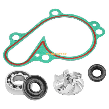 Water Pump Impeller Bearing Seal Gasket for Yamaha YZ125 (1998–2004)