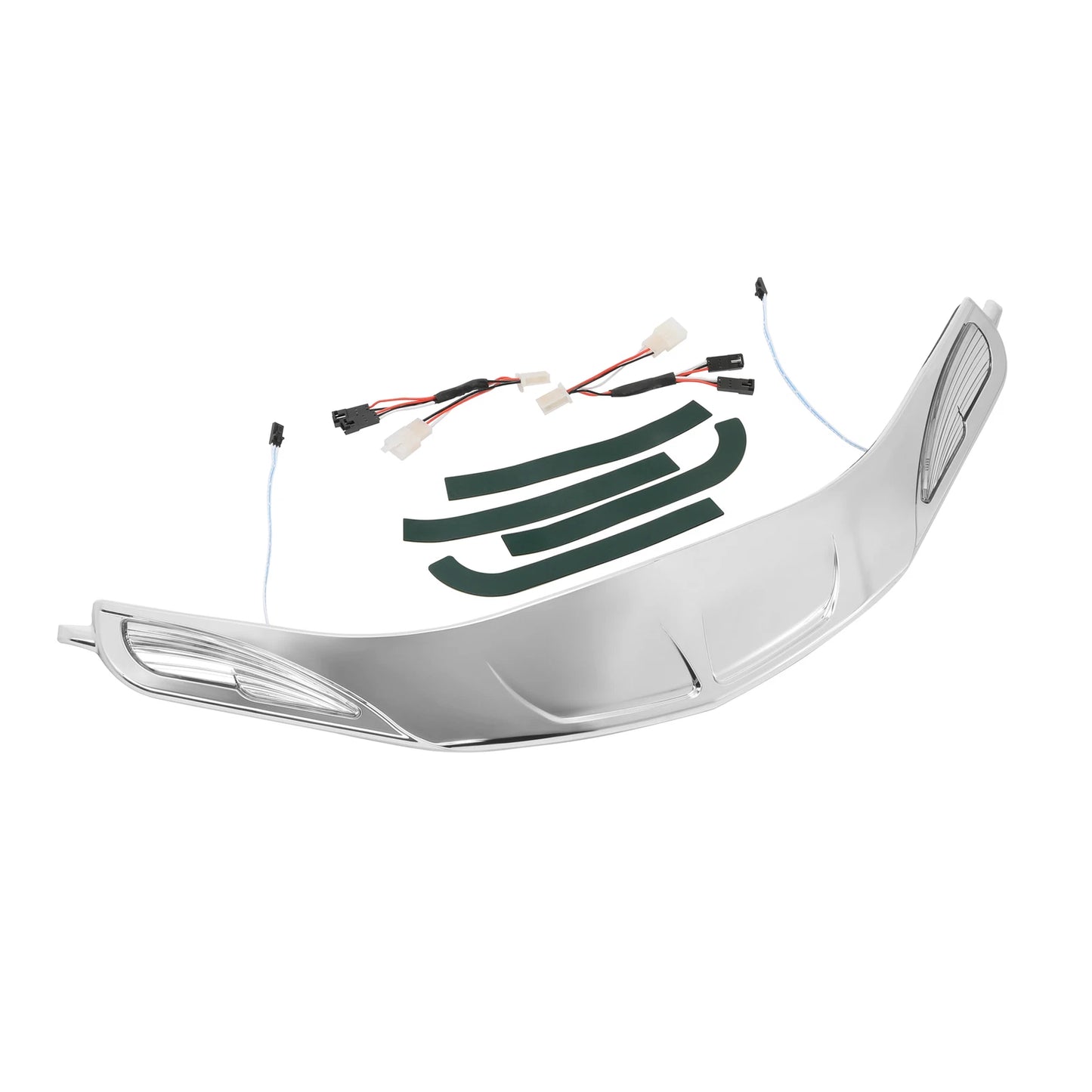 Chrome Windshield Trim Light for Honda Goldwing 1800 (2001-2017, F6B 2013-2017)