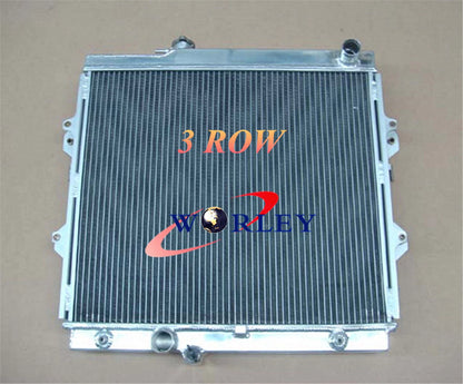 3 Row Aluminum Radiator & Fan for Toyota Hilux RZN149-RZN174 (1997-2005)