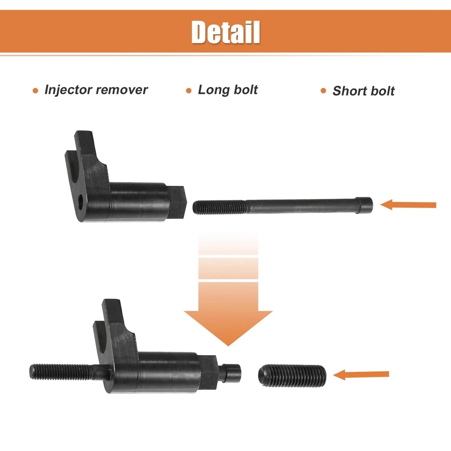 Fuel Injector Removal Tool for Ford F-250 F-350 F-450 F-550 6.7L Powerstroke