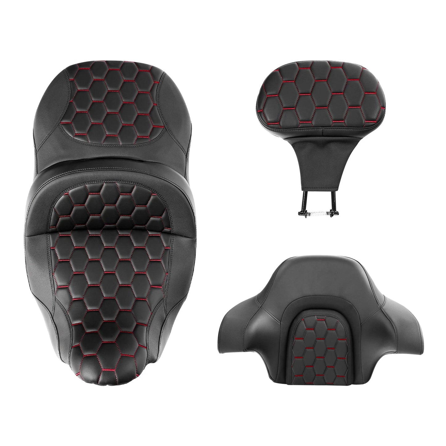 Driver Passenger Seat Backrest for Harley Electra Road Glide (2014-2023)