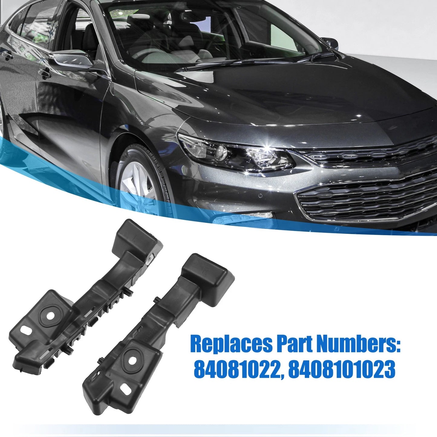 1x Front Bumper Mounting Support Bracket for Chevy Malibu (2016-2016)