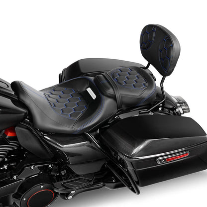 Driver Seats Sissy Bar Backrest for Harley Street Glide (2009-2023)