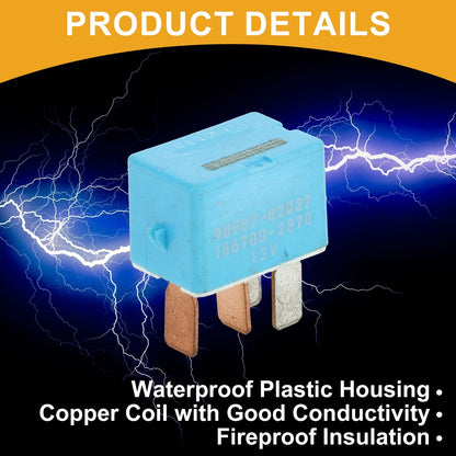 Multi-Purpose Automotive Relay 12V 4 Pin Relay for Toyota