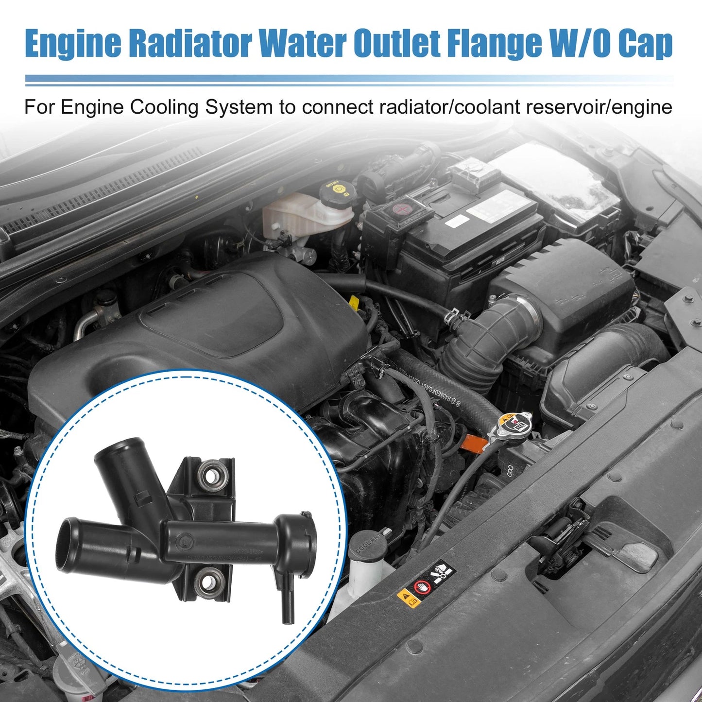 Coolant Filler Neck for Kia Soul (2014-2019)