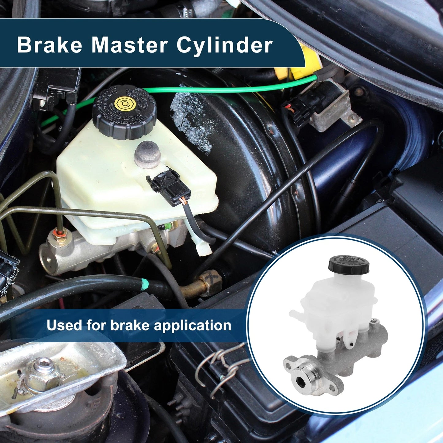 Brake Master Cylinder with Reservoir for Mitsubishi Lancer (2002-2007)