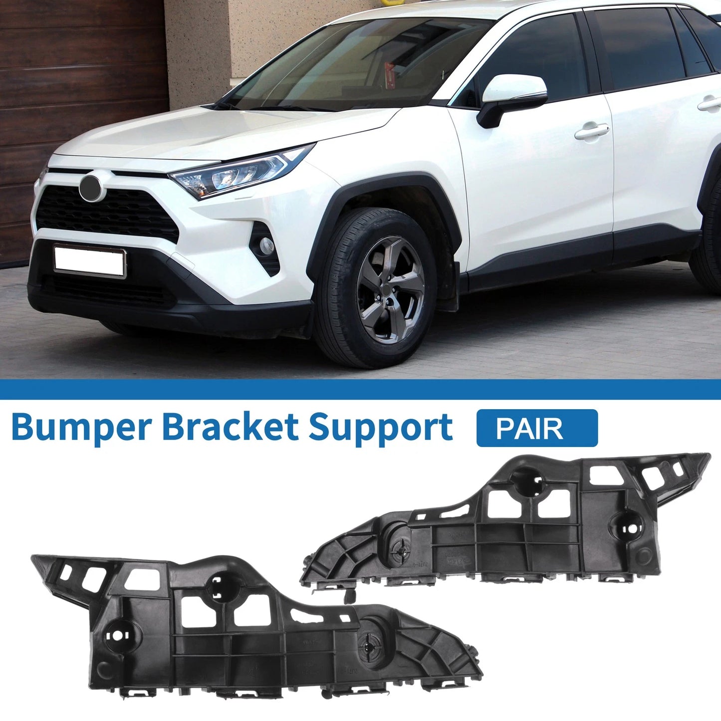 1 Pair Front Bumper Retainer Bracket for Toyota Highlander