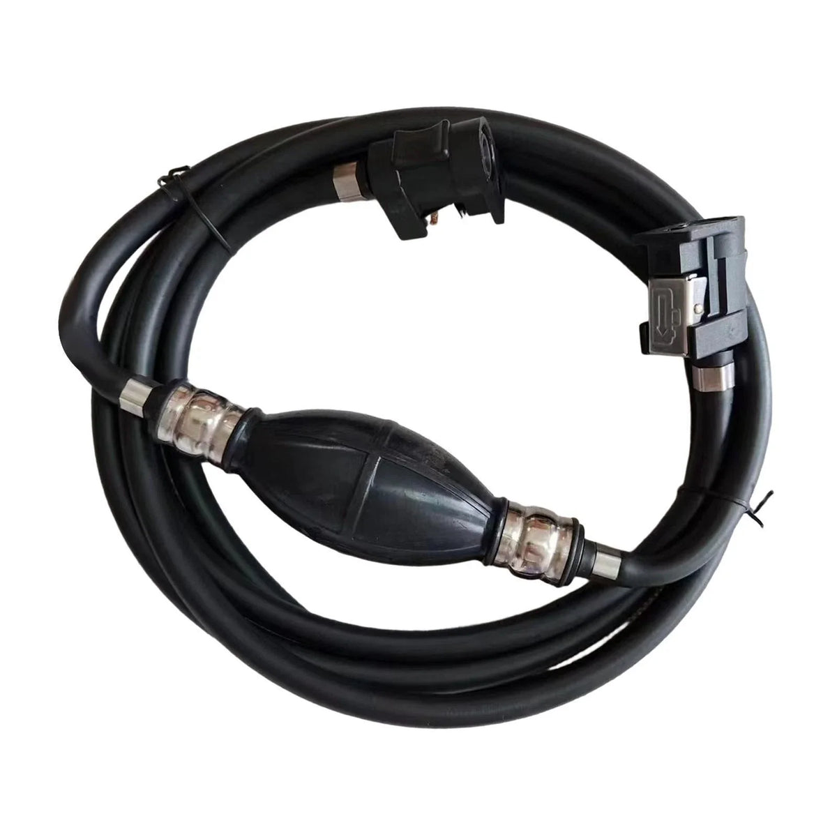 Marine Fuel Line Replacement with Primer Bulb Connector for Outboard