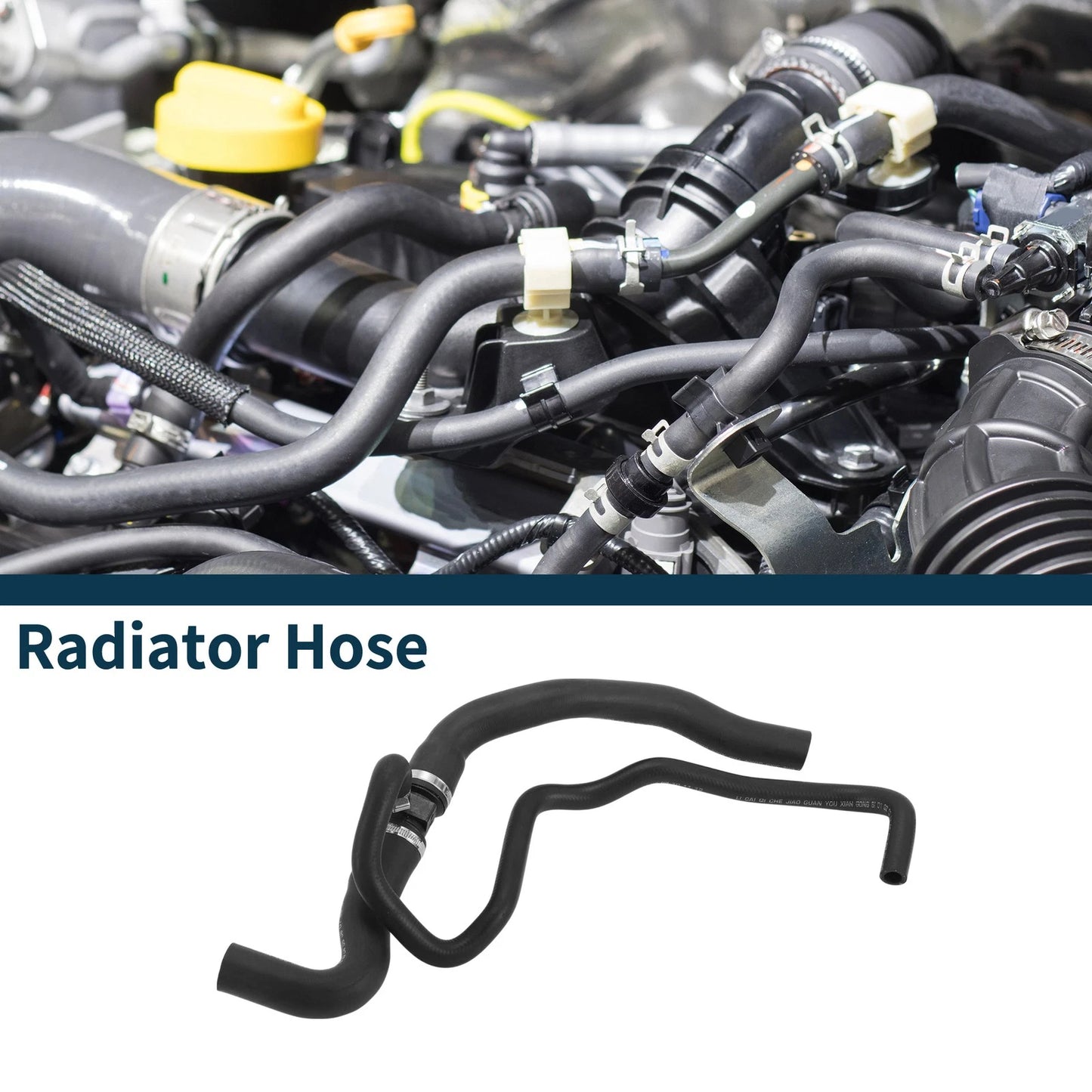 Radiator Hose for Peugeot 307 (2004-2007) Rubber Coolant Pipe