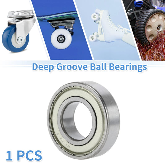 25x52x15mm 1 Pc Deep Groove Ball Bearings for Scooter Skateboard Wheel